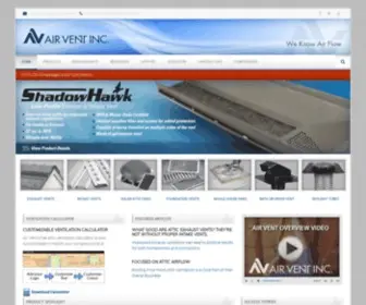 Airvent.com(Air Vent) Screenshot