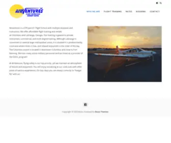 Airventures.net(Who we are) Screenshot