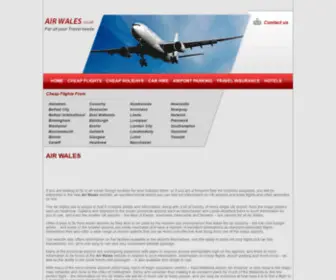 Airwales.co.uk(Air Wales) Screenshot