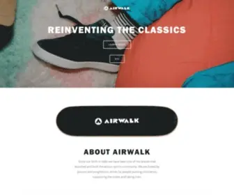 Airwalk.com(Airwalk) Screenshot