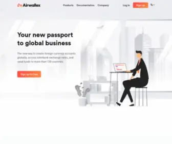 Airwallex.com.hk(Send and Receive Foreign Currency Payments) Screenshot