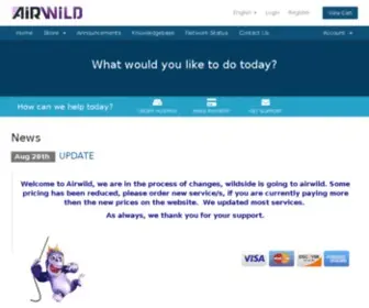 Airwild.org(airwild) Screenshot