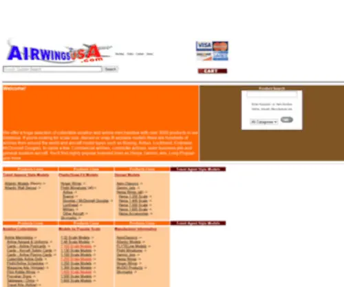 Airwingsusa.com(Airwingsusa) Screenshot