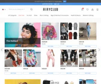 Airyclub.com.tw(Best Cheap Online Shopping Site) Screenshot