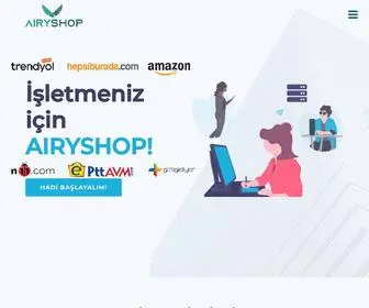 Airyshop.com(Ana Sayfa) Screenshot