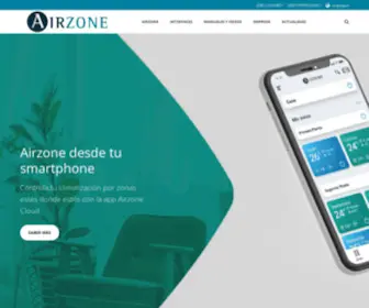 Airzone.es(Líderes en soluciones de control HVAC) Screenshot