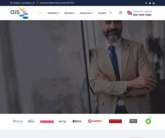 Ais-Consulting.co.uk(Transform the office of Finance with AIS Consulting) Screenshot