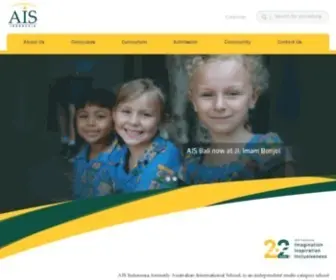 Ais-Indonesia.com(Australian Independent School (AIS Indonesia)) Screenshot