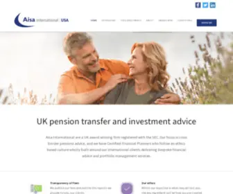 Aisa-International.com(Aisa International are a UK award winning firm registered with the SEC. Our focus) Screenshot