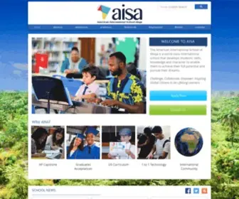 Aisabuja.org(AISA is a world class American international school in Abuja) Screenshot