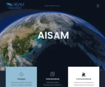 Aisam.eu(Associazione Italiana di Scienze dell'Atmosfera e Meteorologia) Screenshot