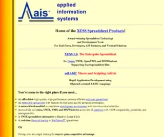 Ais.com(Applied Information Sciences) Screenshot