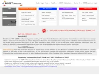 Aisectonline.com(Log On) Screenshot