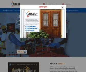 Aisect.org(AISECT Skill Development) Screenshot