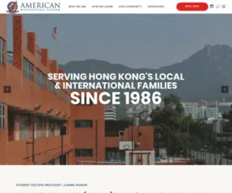 Ais.edu.hk(American International School) Screenshot