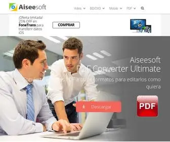 Aiseesoftware.es(Soluciones para video) Screenshot