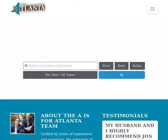 Aisforatlanta.com(A Is For Atlanta) Screenshot