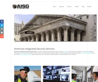 Aisg-Online.com(Security Systems Integrator) Screenshot