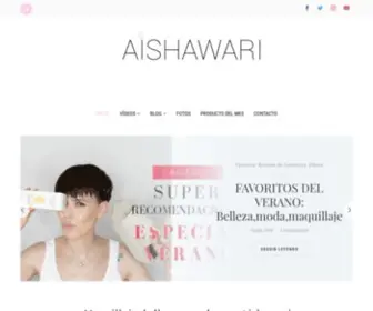 Aishawari.com(Maquillaje Moda y Belleza) Screenshot