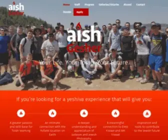 Aishgesher.com(Aish Gesher) Screenshot