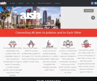 Aishla.com(Aish Los Angeles) Screenshot