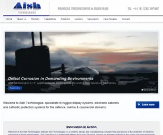 Aishtechnologies.com(Aish technologies) Screenshot