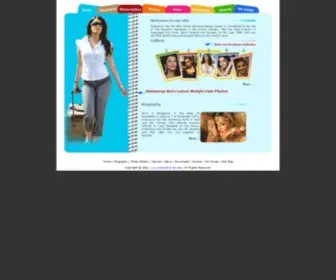 Aishwarya-Rai.com(IIS7) Screenshot