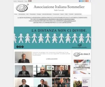 Aisitalia.it(Associazione Italiana Sommelier) Screenshot
