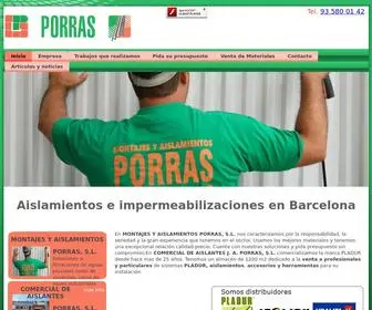 Aislamientosporras.com(Instalación) Screenshot
