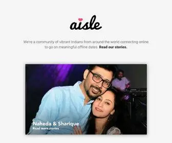 Aisle.co(Dating App With A Focus On Romance Over Flings) Screenshot