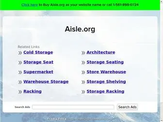 Aisle.org(Aisle) Screenshot