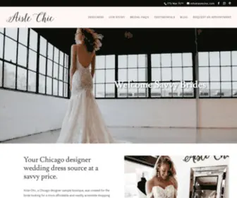 Aislechic.com(Aisle Chic) Screenshot