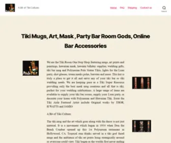 Aisletiki.com(A Bit of Tiki Culture) Screenshot