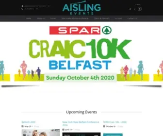 Aisling-Events.com(Aisling Events) Screenshot
