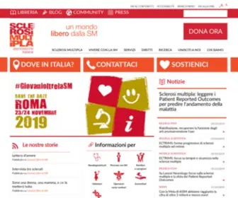 Aism.it(Associazione Italiana Sclerosi Multipla) Screenshot
