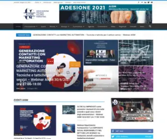 Aism.org(Associazione Italiana Sviluppo Marketing) Screenshot