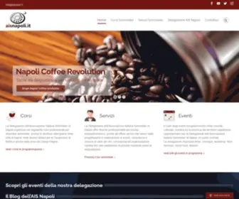 Aisnapoli.it(Associazione Italiana Sommeliers) Screenshot