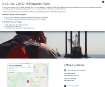 Aisobservers.com(A.I.S., Inc) Screenshot