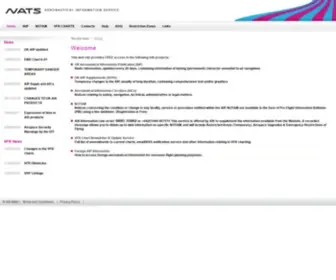 Ais.org.uk(NATS) Screenshot