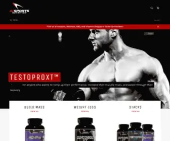 Aisportsnutrition.com(AI Sports Nutrition) Screenshot