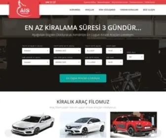 Aisrentacar.com.tr(Ais rent a car) Screenshot