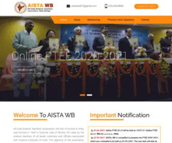 Aistawb.in(All India Science Teachers' Association) Screenshot