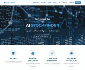 Aistockfinder.com(Stock Forecast) Screenshot