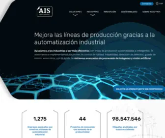 Aisvision.com(Líderes en automatización industrial) Screenshot