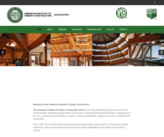 Aitc-Glulam.org(Pacific Lumber Inspection Bureau) Screenshot
