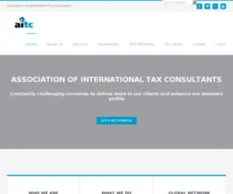 Aitc-PRO.com(International Tax Professionals) Screenshot