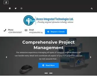 Aitechltdng.com(Access Integrated Technologies Ltd) Screenshot