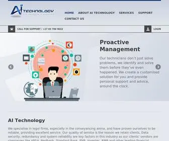 Aitechnology.co.za(AI Technology) Screenshot