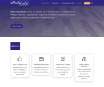 Aiteco.com(Inicio) Screenshot