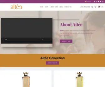 Aiteeofficial.com(Aitée) Screenshot